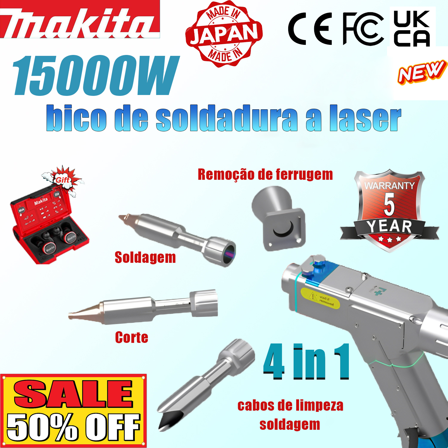 ▲15000W【4 em 1】: soldadura + limpeza + corte + remoção de ferrugem (velocidade 30 m/min, espessura 0-40 mm)4 em 1]: soldadura + limpeza + corte + remoção de ferrugem (velocidade 30 m/min, espessura 0-30 mm)